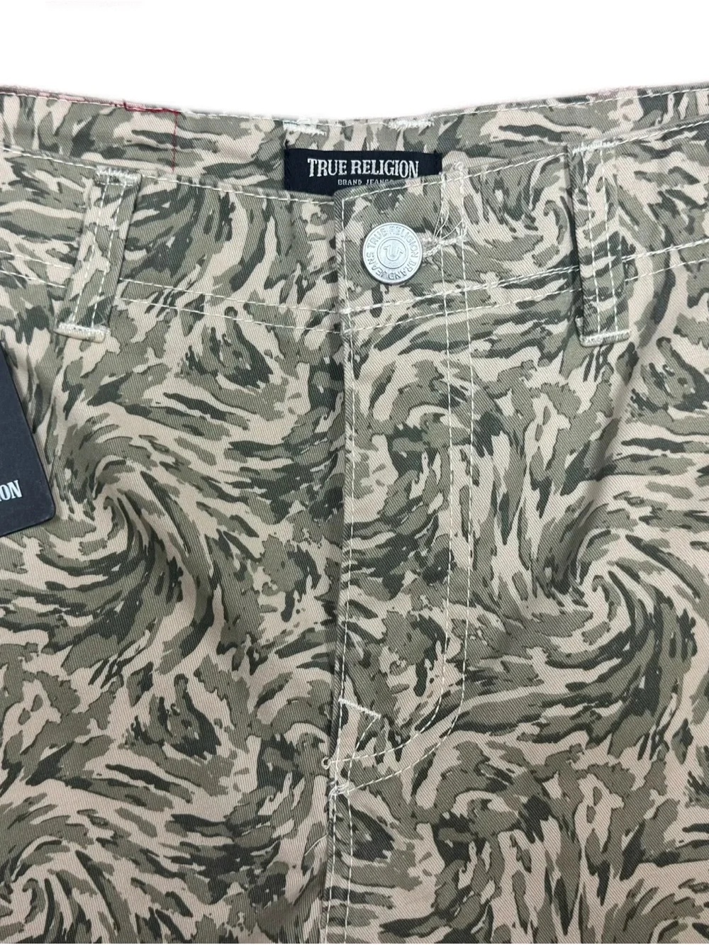 True Religion Jogger Camo Cargo Sn Abstract Camo Cargo Pants M 34 x 30